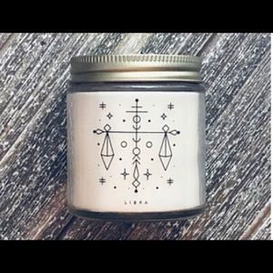 zodiac sign soy scented candles